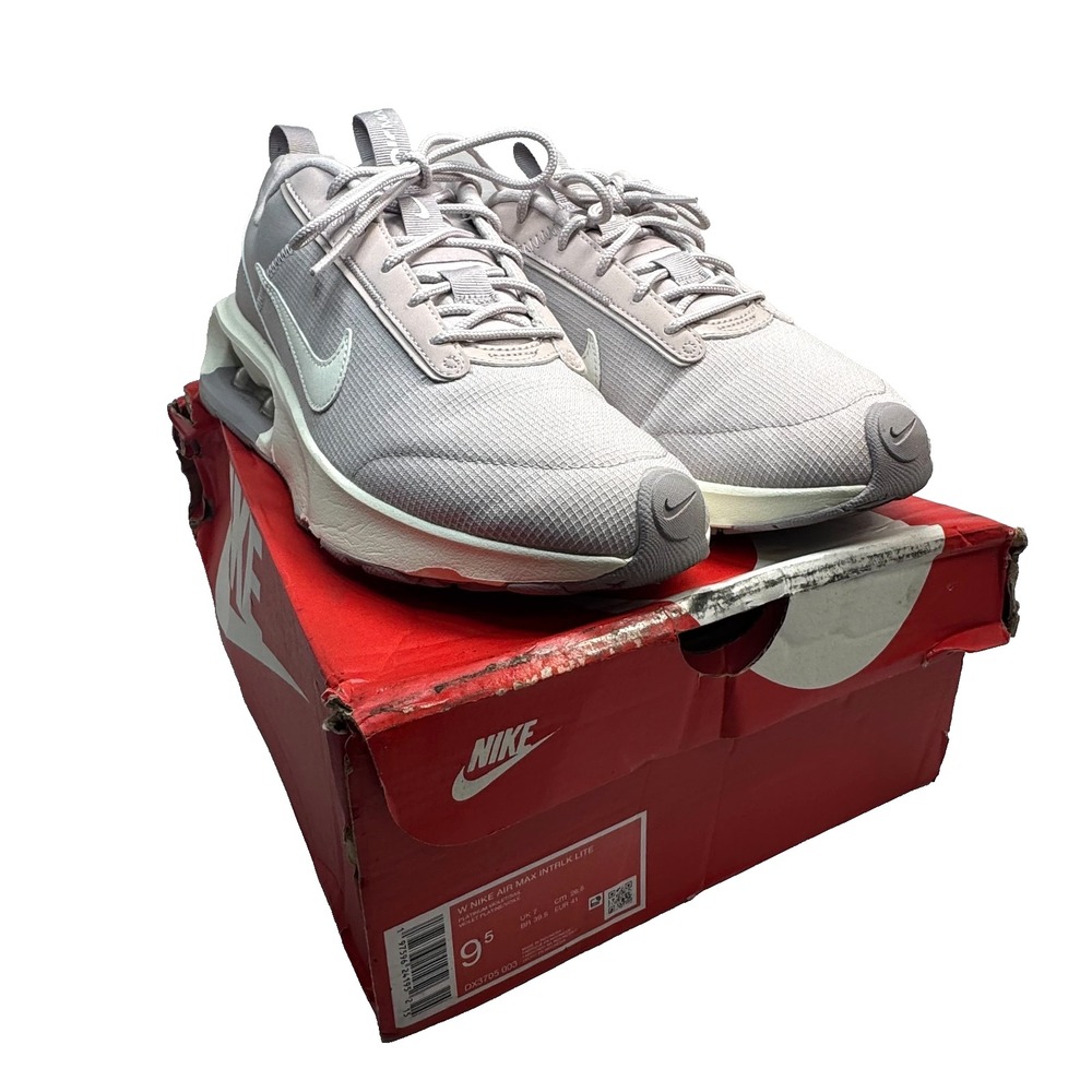 Nike Air Max INTRLK Lite Women 9.5 Platinum Violet Running Shoes DX3705-003